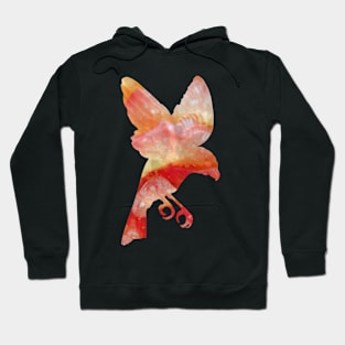 Rose bird Hoodie